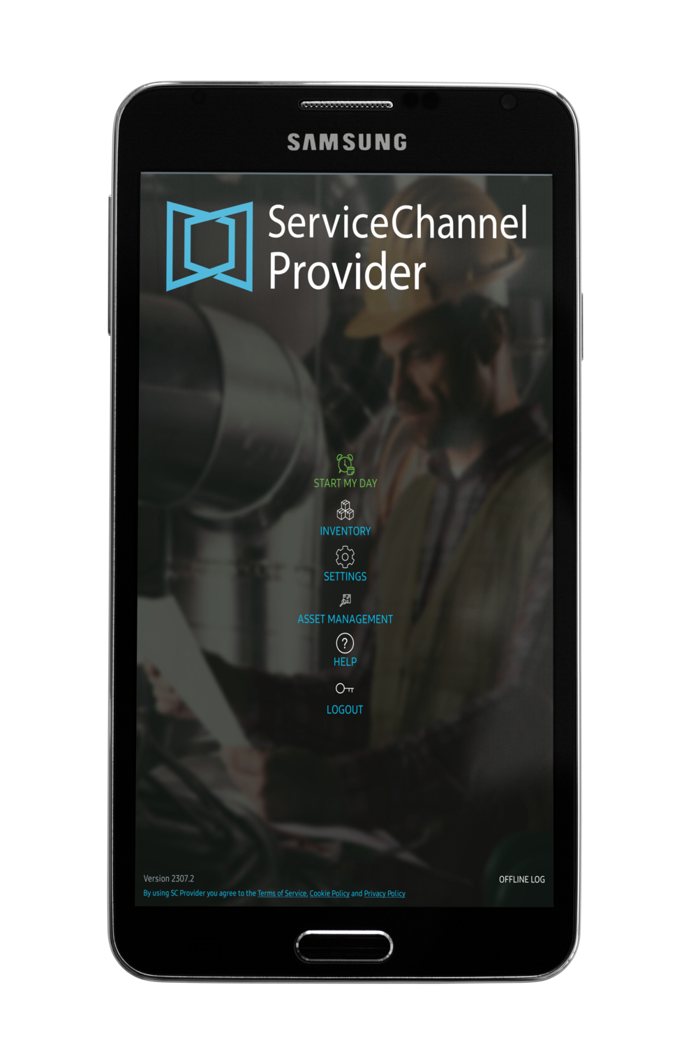 SC Provider Mobile homepage